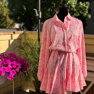 New Collection 2024 Pink color dress